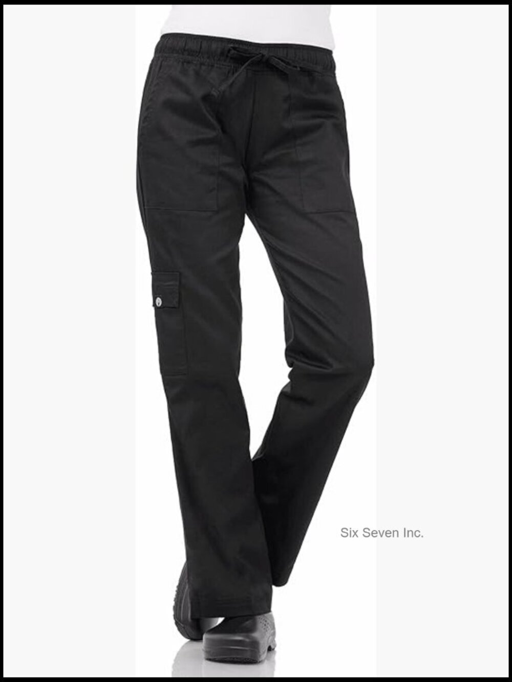 Chef Pants with Cargo Pocket, Relaxed Fit, Comfortable Uniform